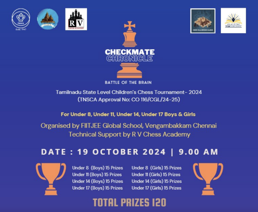 chess tournament 2024 chennai kelambakkam