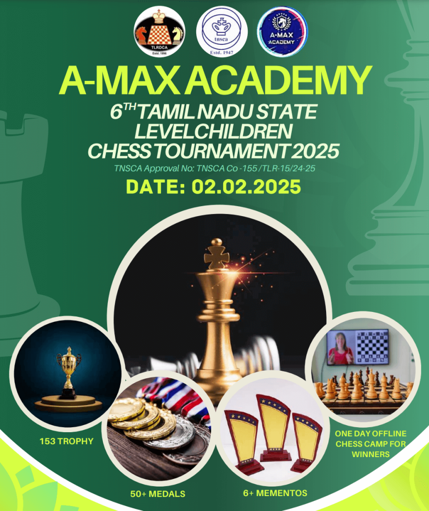 tn state level chess tournament 2025 chennai