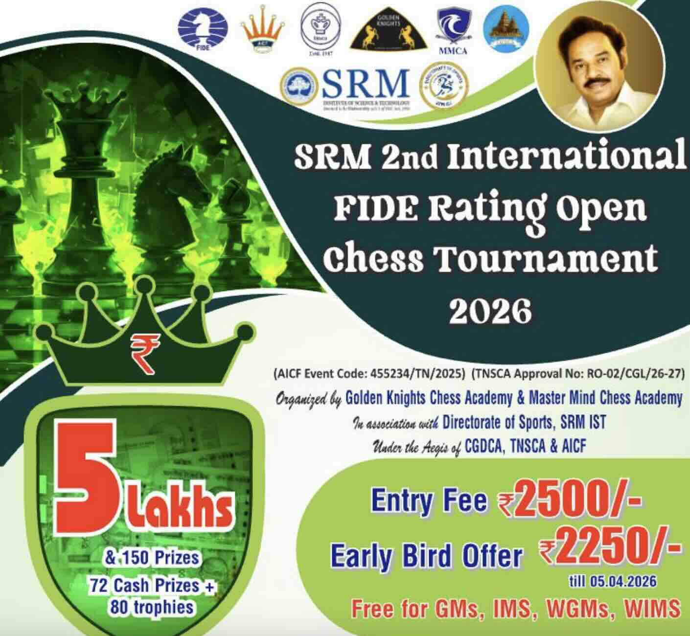 FIDE Rating Open Chess Tournament 2026